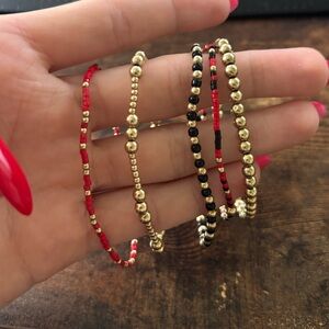 enewton gold bracelet stack! selling together. smallest size